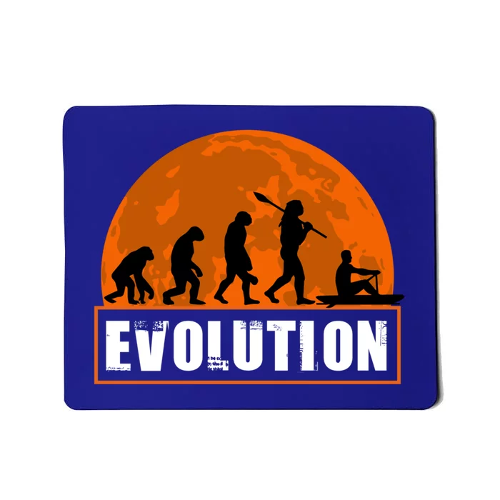 Boating Evolution Funny Hu Evolution For Boating Gift Mousepad