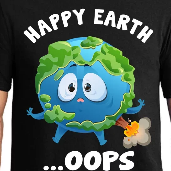 Birthday Earth Fart Poop Earth Day Gift Pajama Set