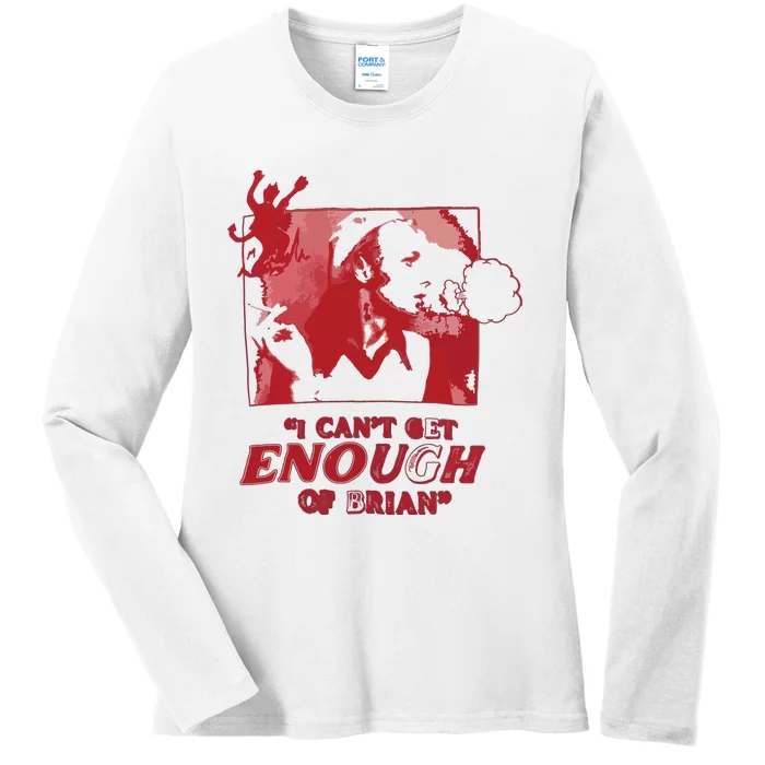 Brian Eno Fan Art Ladies Long Sleeve Shirt