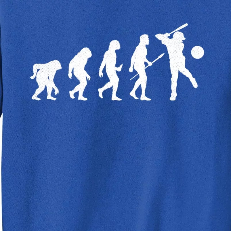 Baseball Evolution Funny Sport Humor Gift Tall Sweatshirt