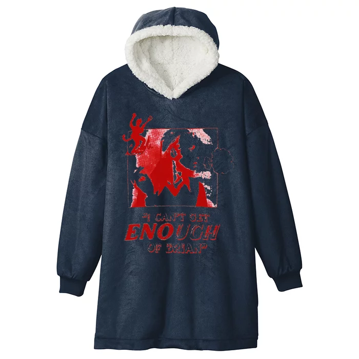 Brian Eno Fan Art Hooded Wearable Blanket