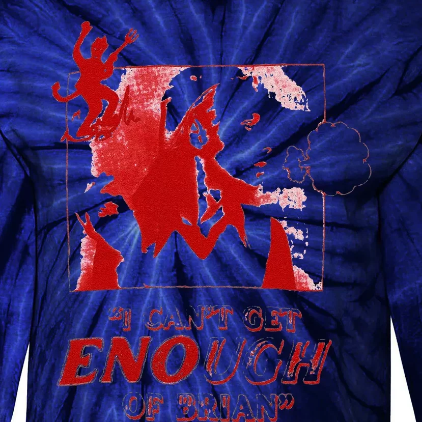 Brian Eno Fan Art Tie-Dye Long Sleeve Shirt