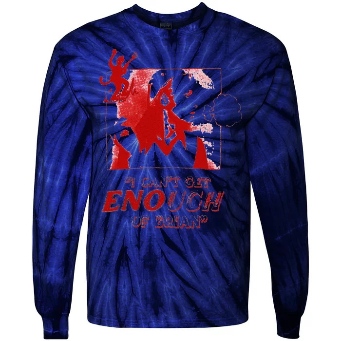 Brian Eno Fan Art Tie-Dye Long Sleeve Shirt