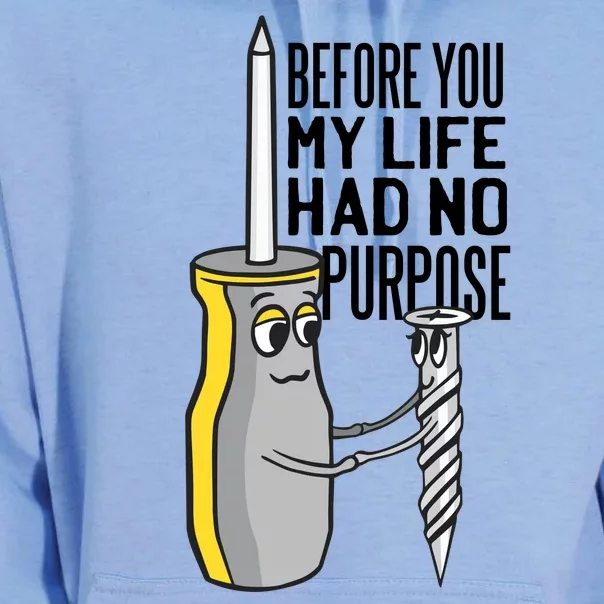 Before You My Life Had No Purpose Tool Unisex Surf Hoodie