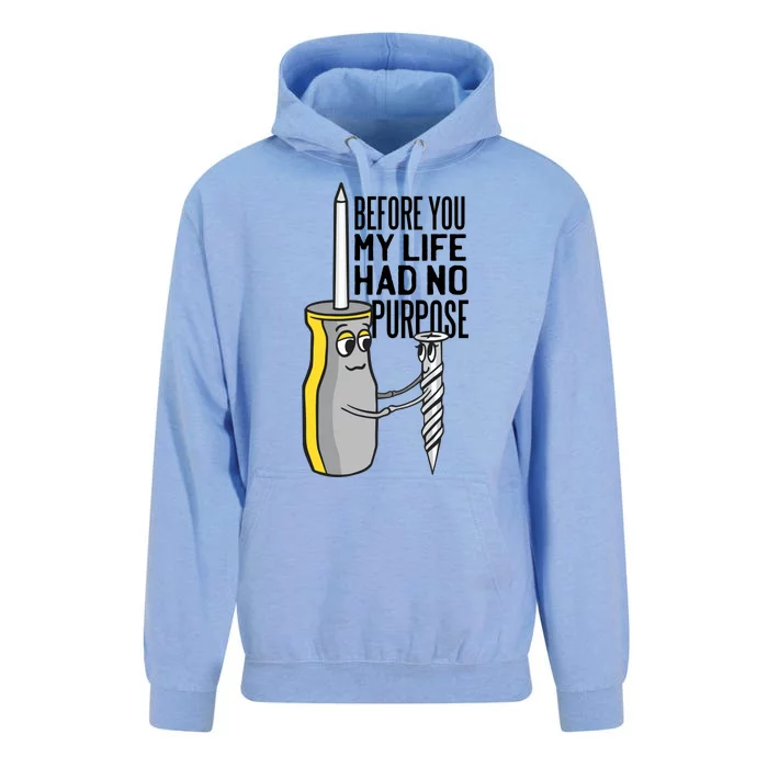 Before You My Life Had No Purpose Tool Unisex Surf Hoodie