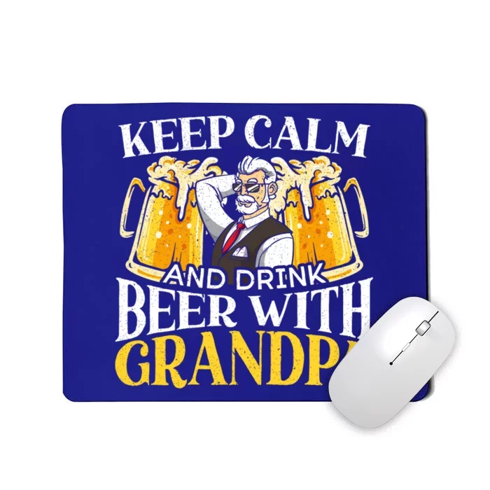 Beer Er Grandpa Alcoholic Gramps Fathers Day Fatherhood Cool Gift Mousepad