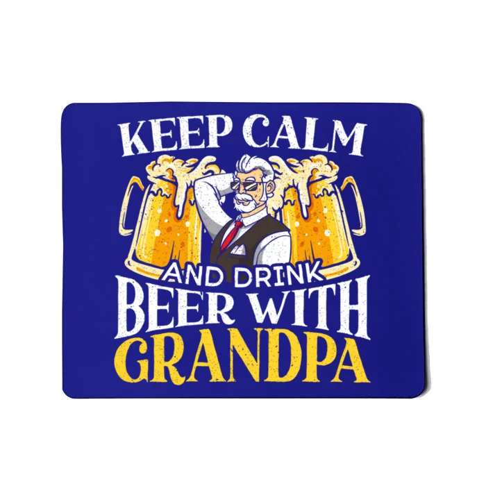 Beer Er Grandpa Alcoholic Gramps Fathers Day Fatherhood Cool Gift Mousepad