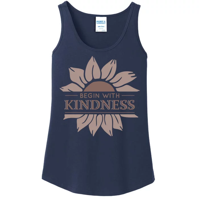 Begin With Kindness Ladies Essential Tank