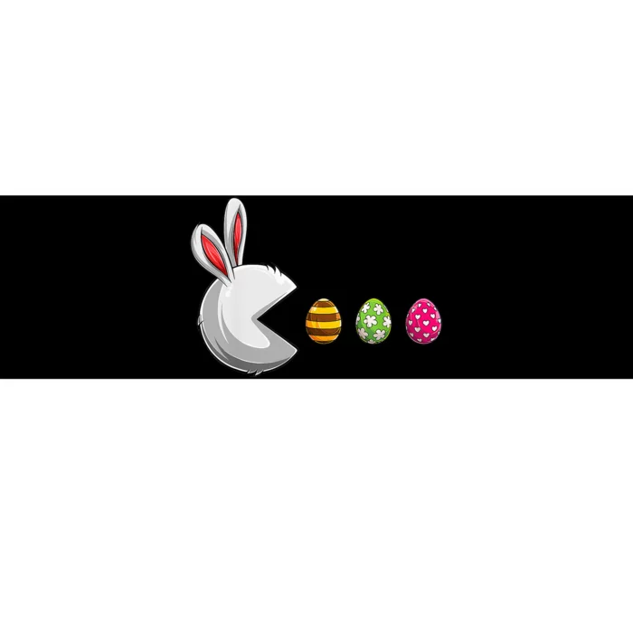 Bunny Egg Hunt Funny Gamer Happy Easter Day Bumper Sticker