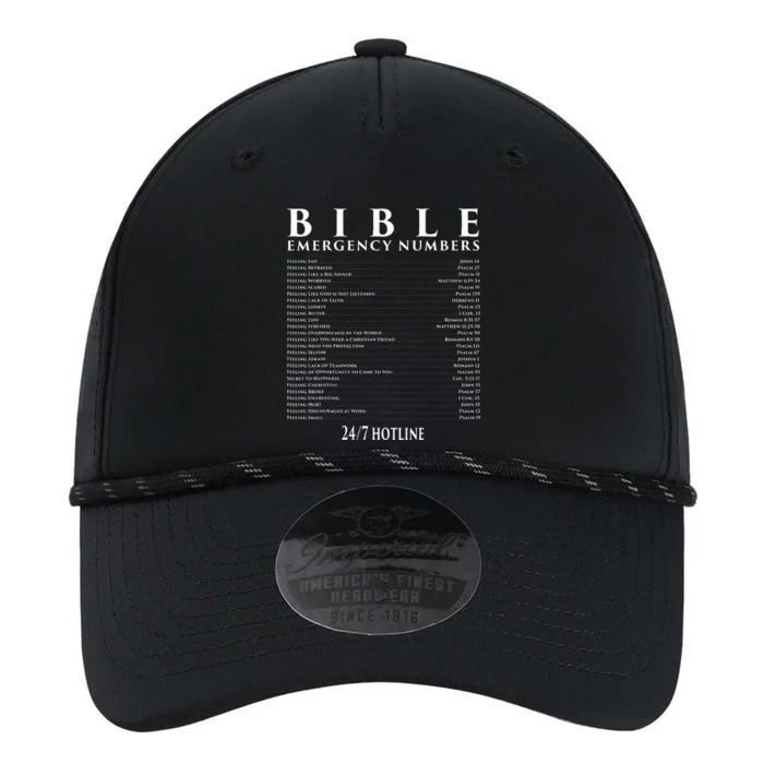 Bible Emergency Hotline Numbers Cool Christian Performance The Dyno Cap