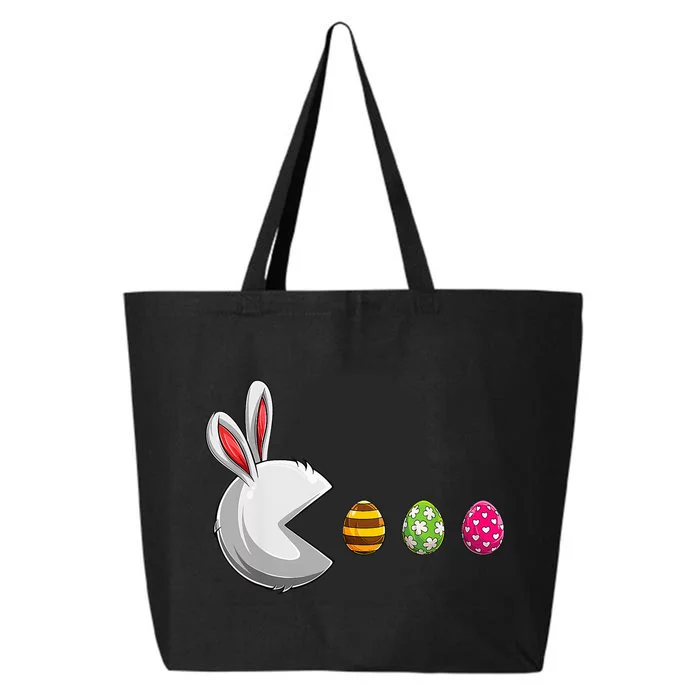 Bunny Egg Hunt Gamer Happy Easter Day 25L Jumbo Tote