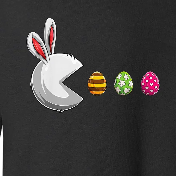 Bunny Egg Hunt Funny Gamer Happy Easter Day Toddler Sweatshirt