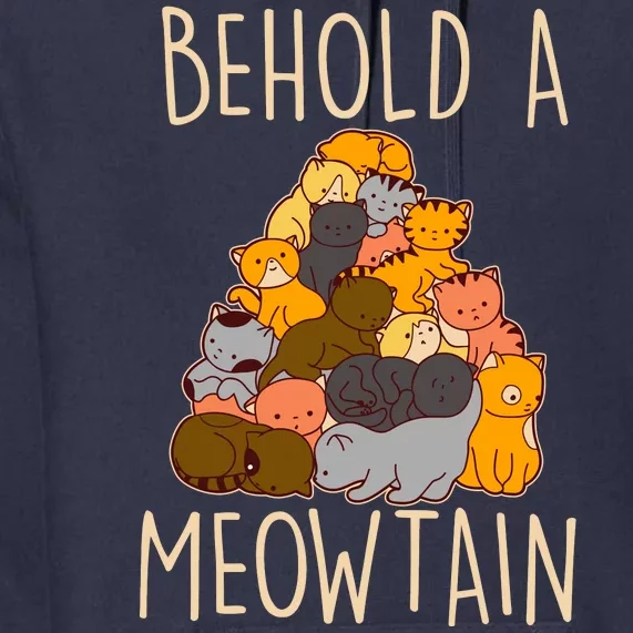 Behold A Meowtian Cats Premium Hoodie