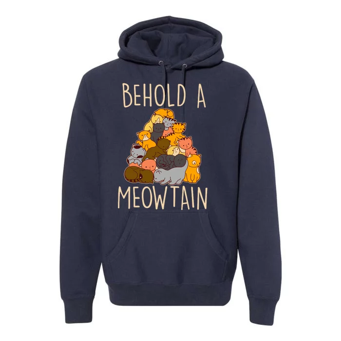 Behold A Meowtian Cats Premium Hoodie