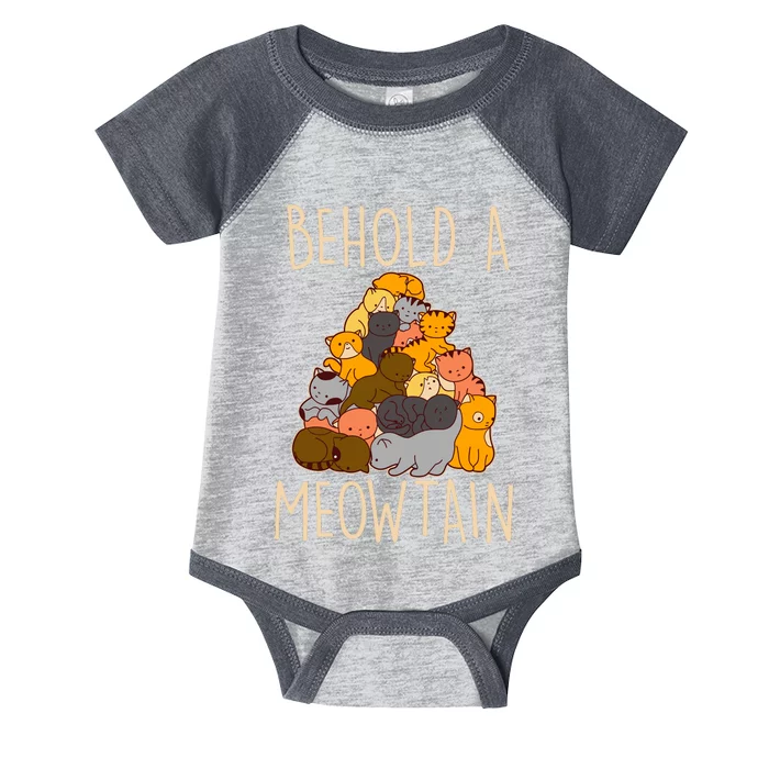 Behold A Meowtian Cats Infant Baby Jersey Bodysuit