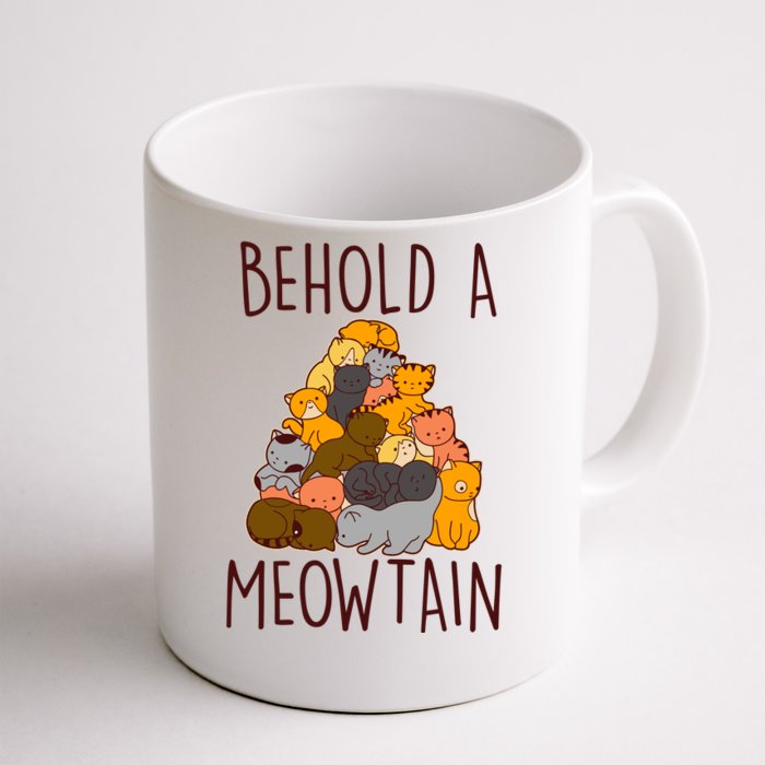 Behold A Meowtian Cats Front & Back Coffee Mug