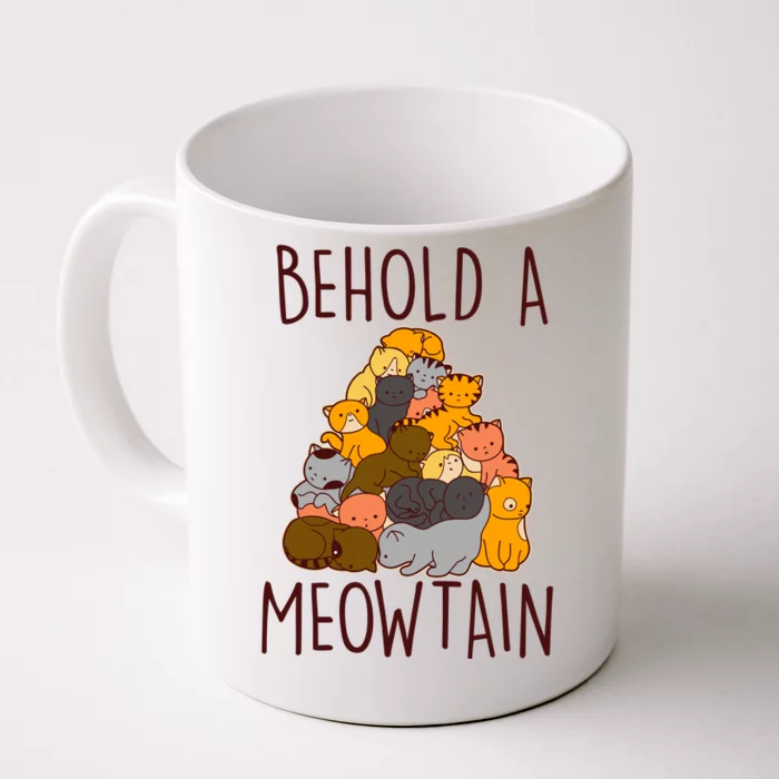 Behold A Meowtian Cats Front & Back Coffee Mug