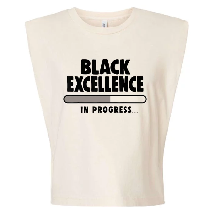 Black Excellence In Progress Black History Wo African Garment-Dyed Women's Muscle Tee