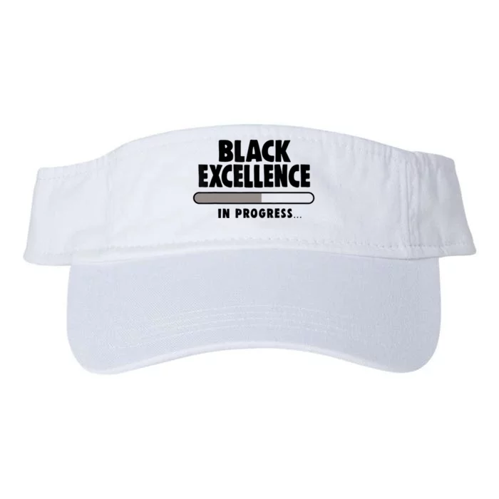 Black Excellence In Progress Black History Wo African Valucap Bio-Washed Visor