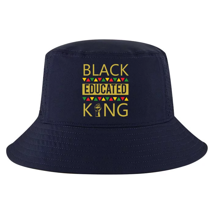 Black Educated King Black African American Cute Gift Cool Comfort Performance Bucket Hat