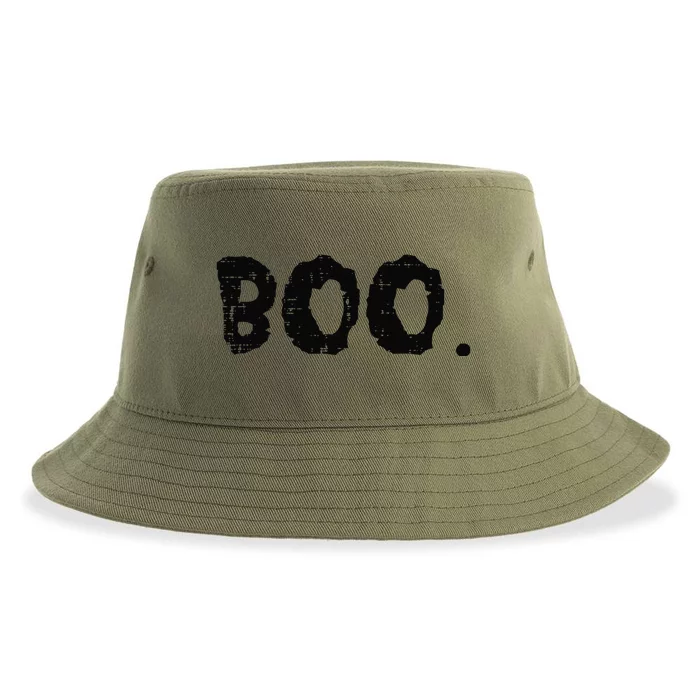 Boo Easy Lazy Spooky Halloween Women Sustainable Bucket Hat