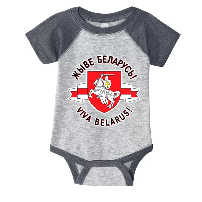 Belarus Pagonya Viva Live Belarus Infant Baby Jersey Bodysuit