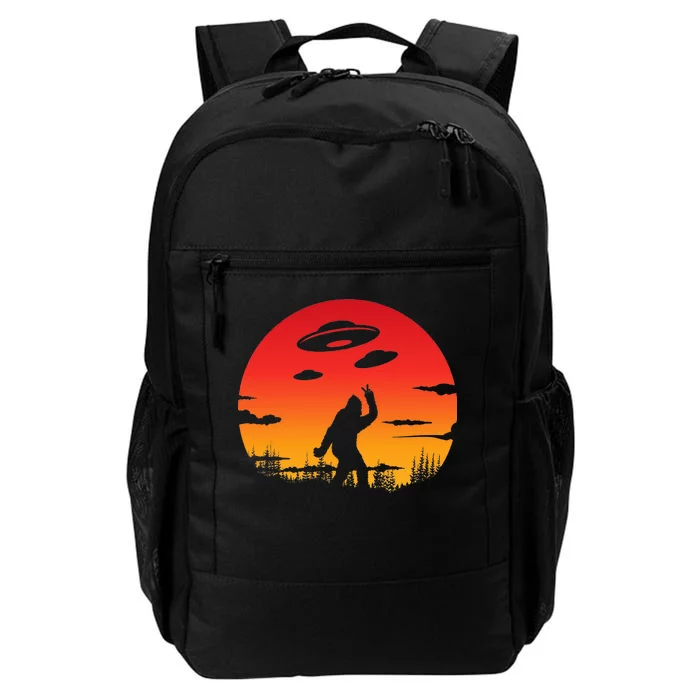 Believe Bigfoot UFO Daily Commute Backpack