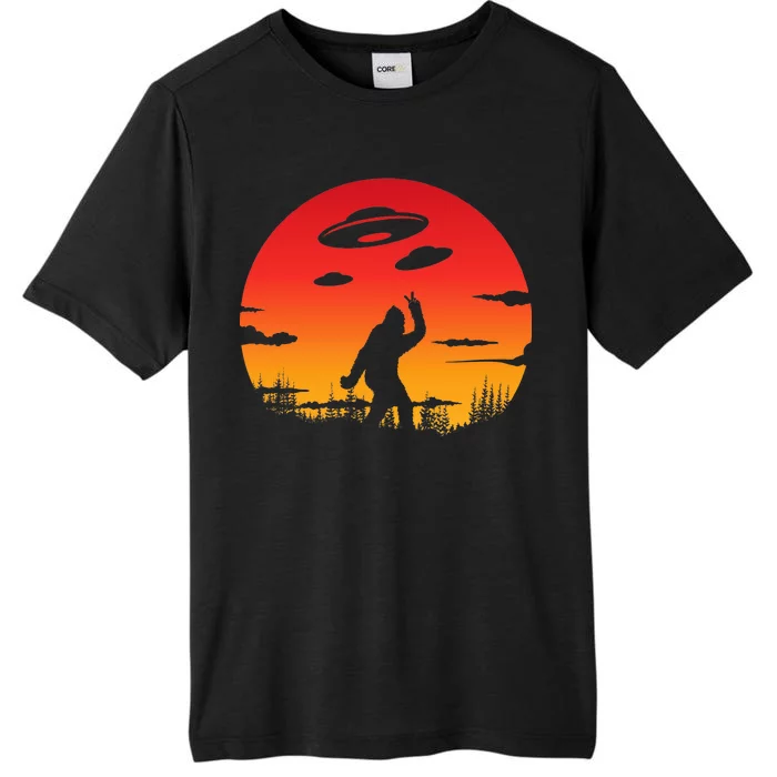 Believe Bigfoot UFO ChromaSoft Performance T-Shirt