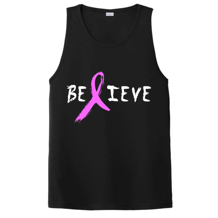 Believe Breast Cancer Performance Tank