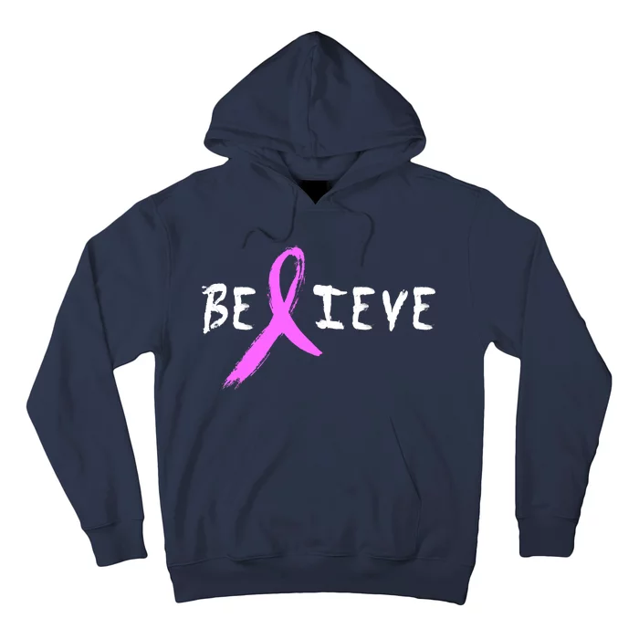 Believe Breast Cancer Hoodie