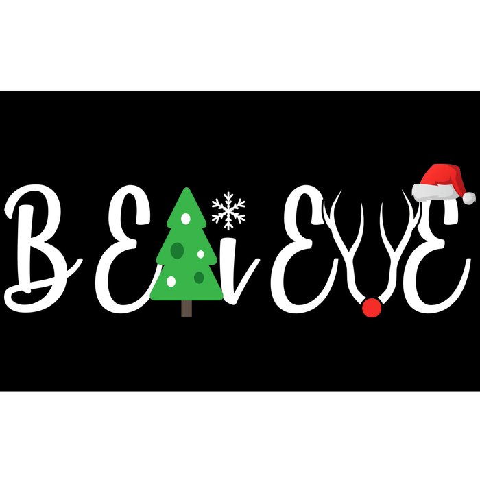 Believe In Christmas Cute Bumper Sticker