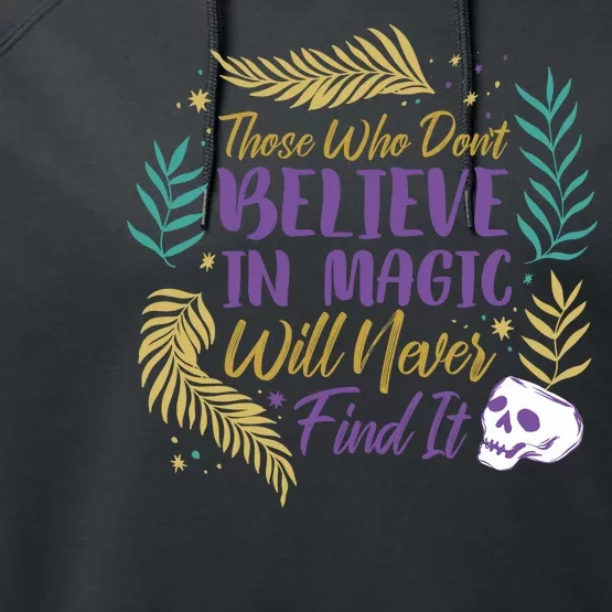 Believe In Magic Performance Fleece Hoodie