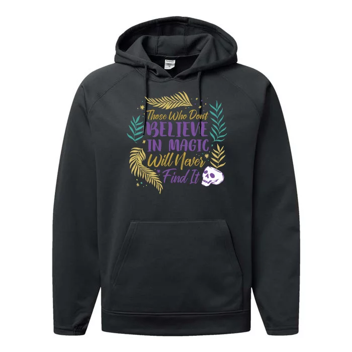 Believe In Magic Performance Fleece Hoodie