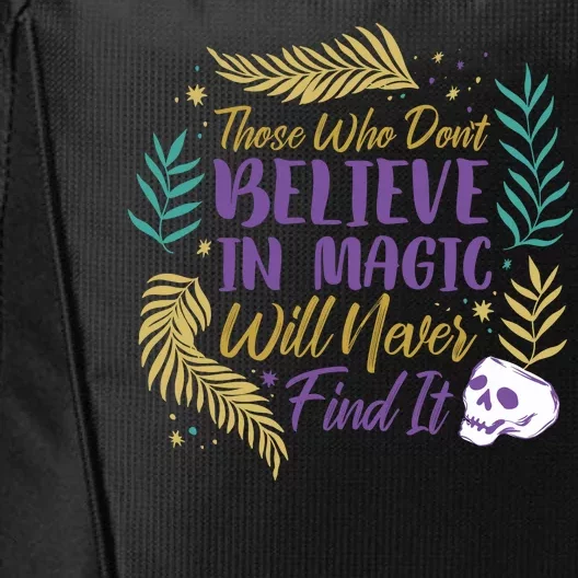 Believe In Magic City Backpack