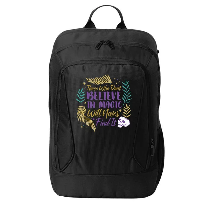 Believe In Magic City Backpack