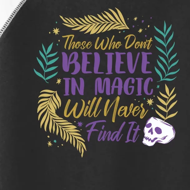 Believe In Magic Toddler Fine Jersey T-Shirt