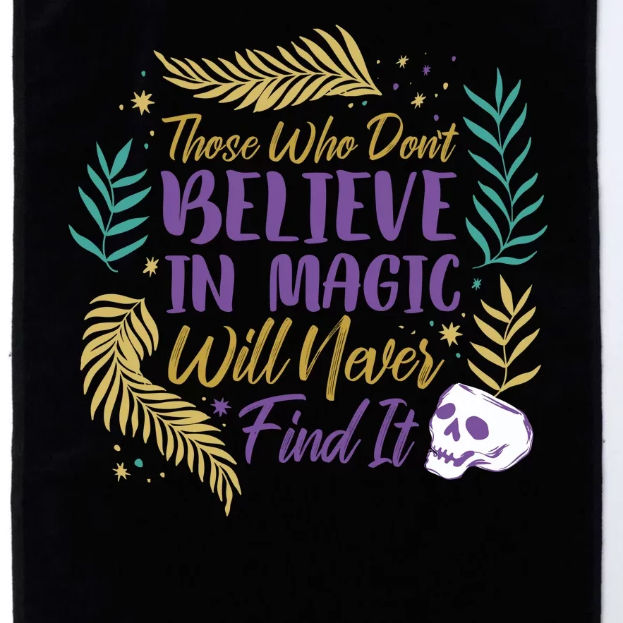 Believe In Magic Platinum Collection Golf Towel