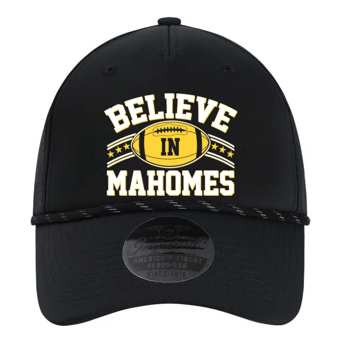 Believe In Mahomes KC Football Kansas City Fan Performance The Dyno Cap