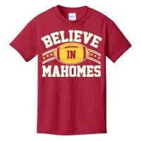 Long Sleeve Adult Tee Believe in Mahomes Kansas City Football Fan Wear  Sports DT