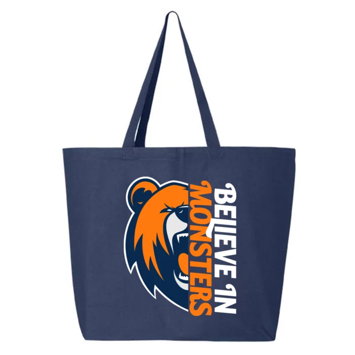 Believe In Monsters Chicago Football 25L Jumbo Tote