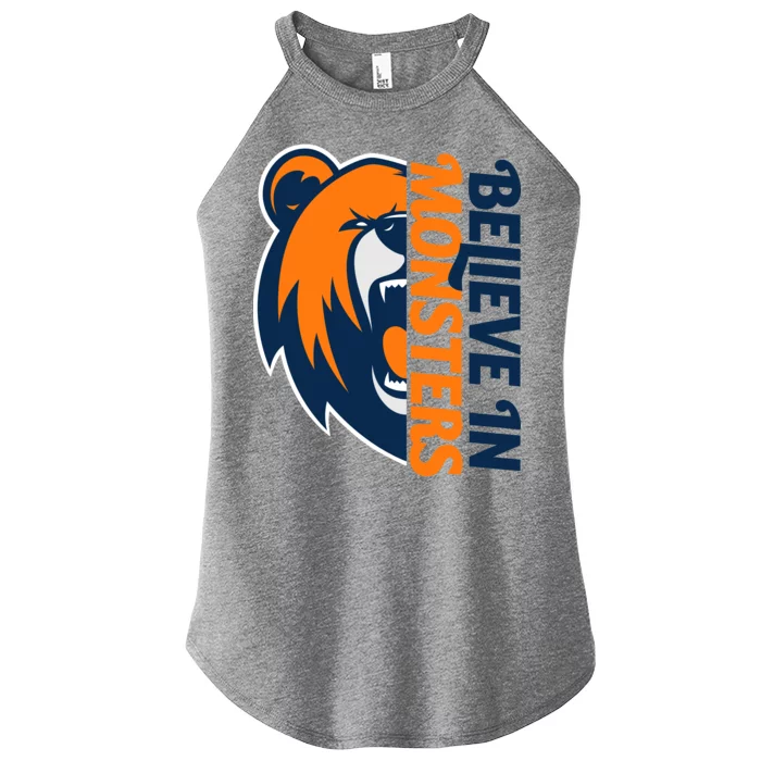 Believe In Monsters Chicago Football Women’s Perfect Tri Rocker Tank