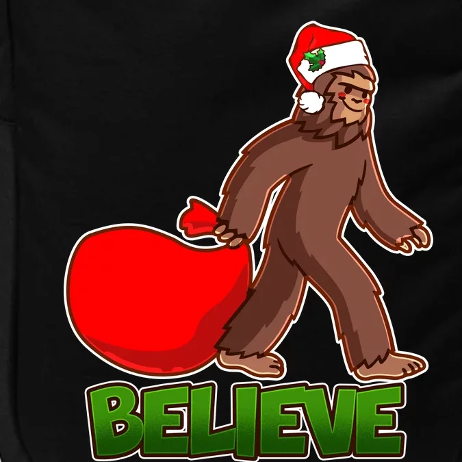 Believe In Santa Bigfoot Impact Tech Backpack