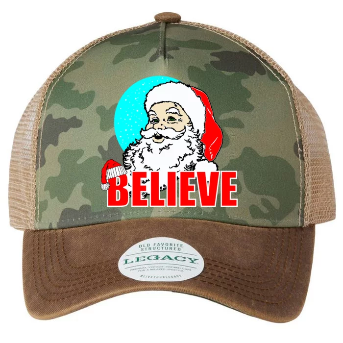 Believe Santa Legacy Tie Dye Trucker Hat