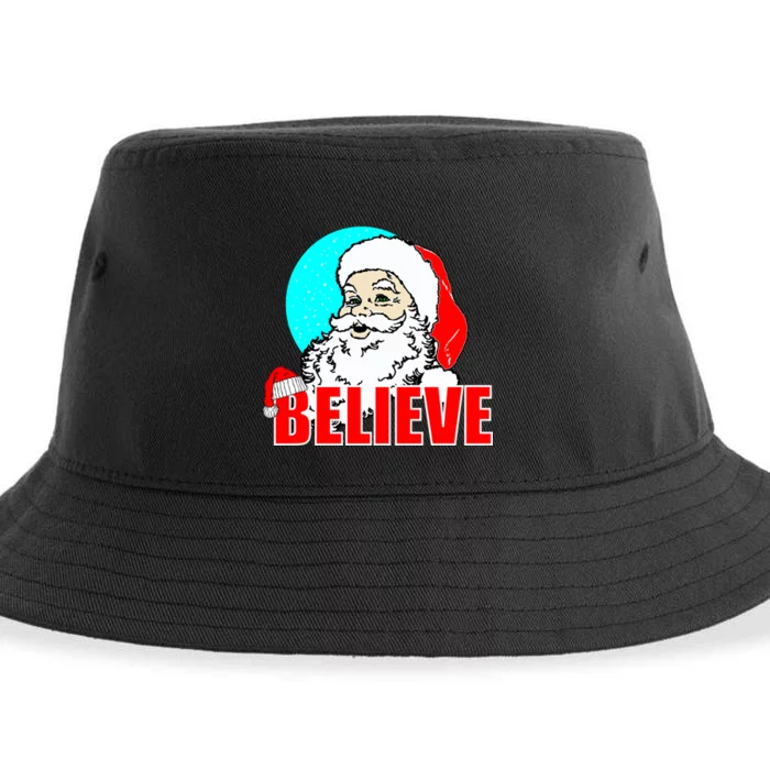 Believe Santa Sustainable Bucket Hat