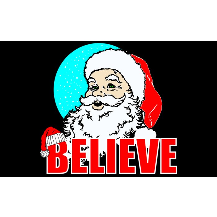 Believe Santa Bumper Sticker