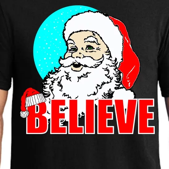 Believe Santa Pajama Set