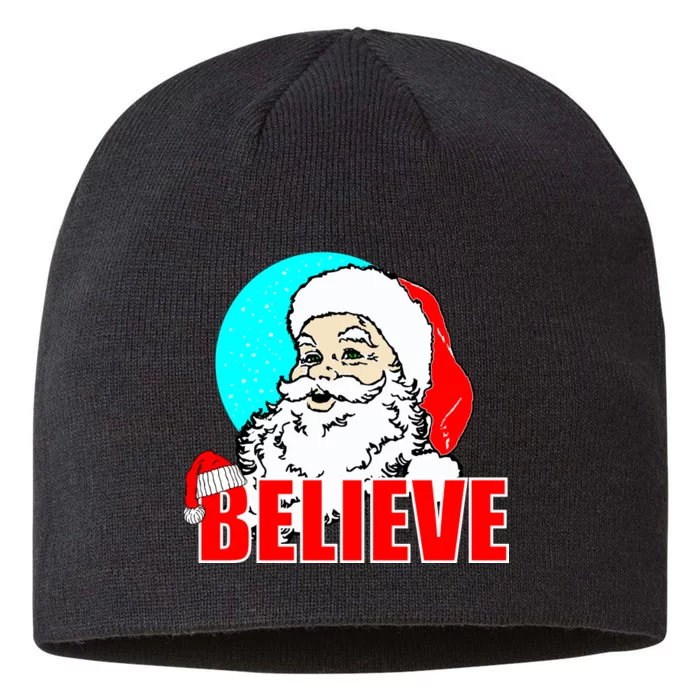 Believe Santa 8 1/2in Sustainable Knit Beanie