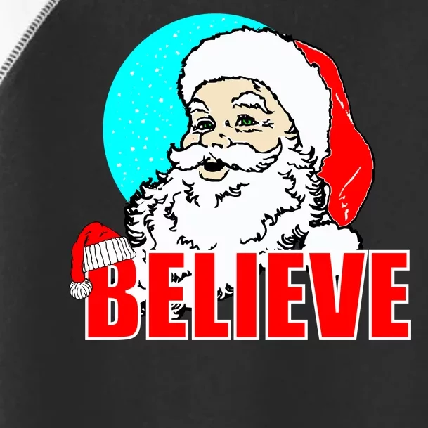 Believe Santa Toddler Fine Jersey T-Shirt