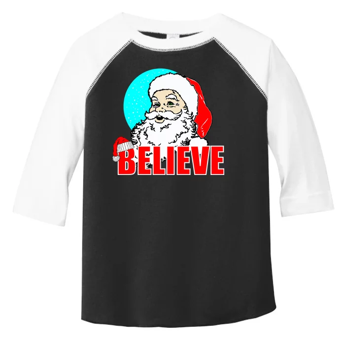 Believe Santa Toddler Fine Jersey T-Shirt