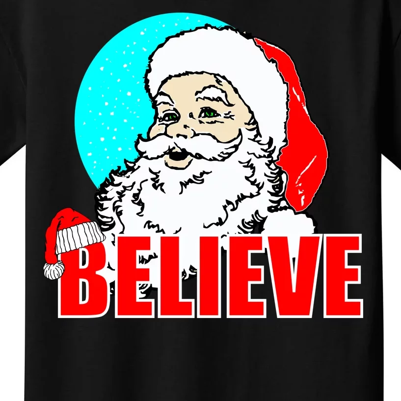 Believe Santa Kids T-Shirt